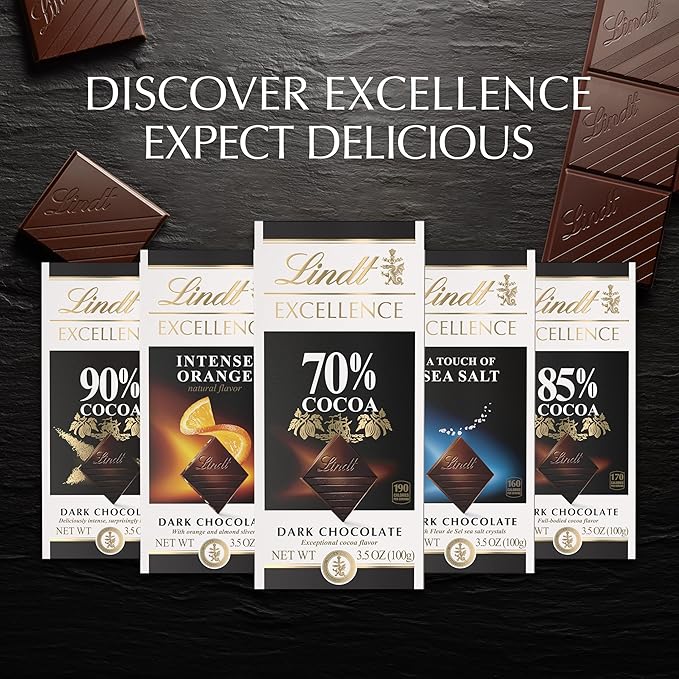 Lindt EXCELLENCE Coconut White Chocolate Bar White Chocolate Candy with Coconut Flakes 3.5 oz. (12 Pack)