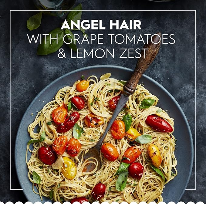 Barilla Angel Hair Pasta 16 oz. Box (Pack of 20) - Non-GMO Made with Durum Wheat Semolina - Kosher Certified
