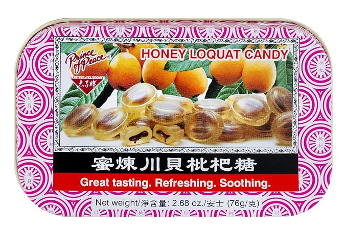 Prince of Peace Honey Loquat Candy 8 Pack