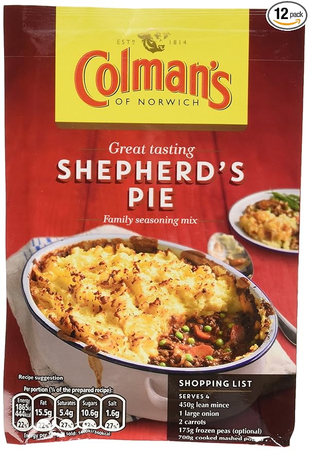 Colman's Shepherd's Pie Mix 1.75-Ounce Packages (Pack of 12)