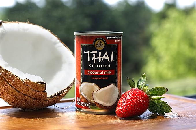 Thai Kitchen Unsweetened Coconut Milk 5.46 fl oz (Pack of 24)