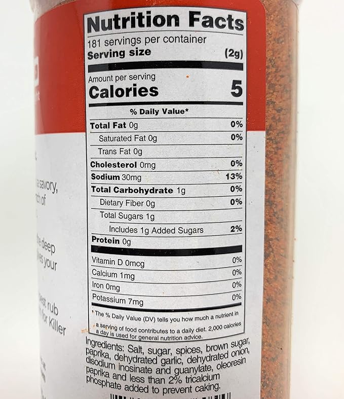 Killer Hogs Barbecue Rub Variety Pack - Hot BBQ Steak Rub A.P. Seasoning Texas Brisket Rub and Original BBQ Rub - Pack of 5 Bottles - 59 oz Total - Bulk Killer Hogs BBQ Rub