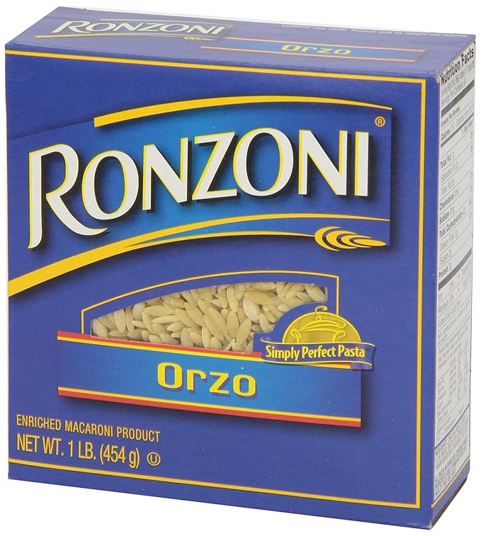 Ronzoni Orzo 16-Ounce (Pack of 15)