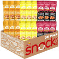 Nut Harvest 3 Flavor Peanuts Variety Pack Individual Bags (36 Pack)
