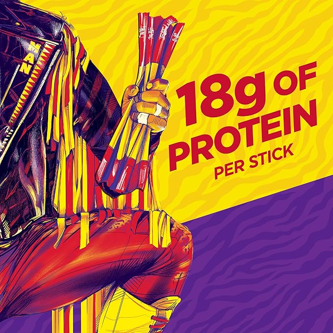 Slim Jim Savage Smoked Meat Sticks Original Flavor High Protein Easter Basket Stuffer for Men 3.0 oz. (12 Count)