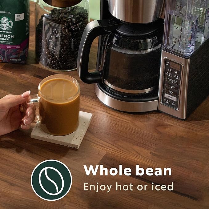 Starbucks Whole Coffee Beans Medium Roast Hot or Iced Coffee Breakfast Blend Six 12 oz Bags