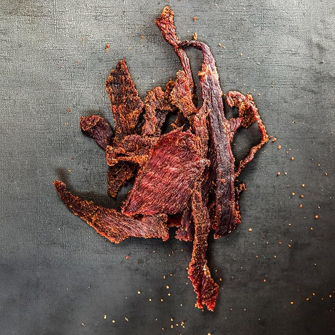 Centennial Cuts Beef Jerky – Craft Bourbon – High Protein Sweet &amp Savory Bourbon Flavor – 7 oz Snack