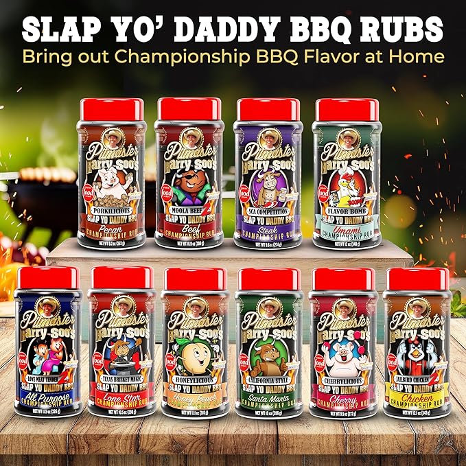 Slap Yo Daddy BBQ Chicken Competition Pack 12oz With Sauces