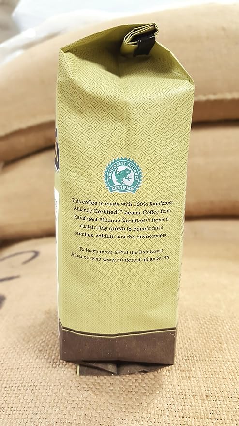 Verena Street 11 Ounce Ground Swiss Water Process Decaf Coffee Sunday Drive Decaffeinated Medium Roast Rainforest Alliance Certified Arabica Coffee (Pack of 2)