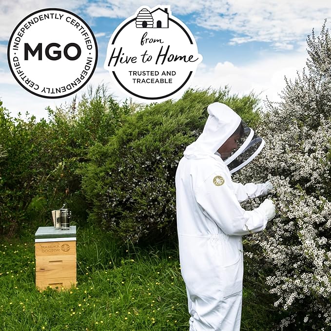 Manuka Doctor - MGO 80+ Manuka Honey Multifloral 100% Pure New Zealand Honey. Certified. Guaranteed. Raw. Non-GMO (8.75oz)