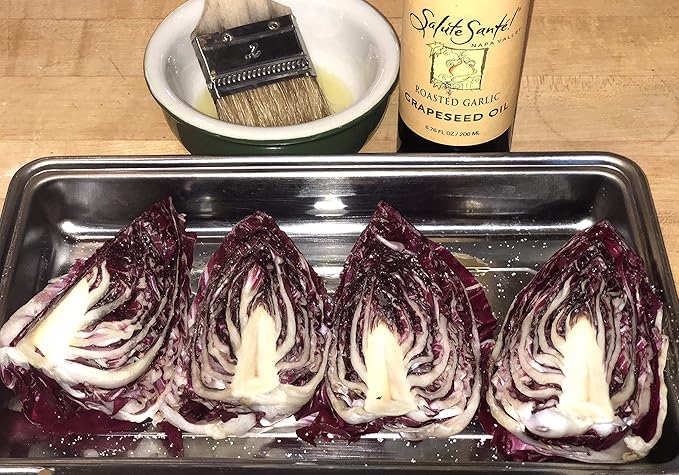 Salute Santé! Roasted Garlic Infused Grapeseed Oil – 200ml 6 Pack – Gourmet Cold Pressed Cooking Oil for Dipping Finishing and Marinades – Healthy Non-GMO Vegan High Smoke Point Culinary Gift