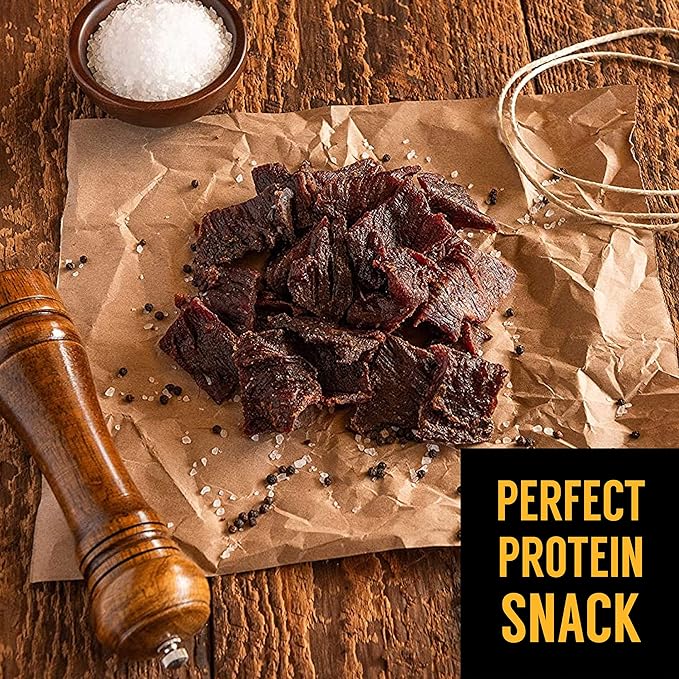 Tillamook Country Smoker Real Hardwood Smoked Beef Jerky Variety Pack 2.5 Ounce (Pack of 4)