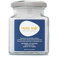 Vera Salt Flake Spring Salt – 180g Glass Jar – Gourmet Finishing Salt Flakes from Spain – Hand-Harvested White Crystals with Natural Minerals - Microplastic-Free Salt
