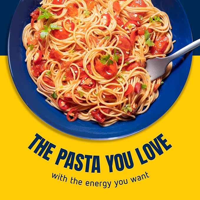 Barilla Protein+ (Plus) Angel Hair Pasta 14.5 Ounce (Pack of 20) - plant based - Made from Lentils Chickpeas &amp Peas - Non-GMO Kosher Certified