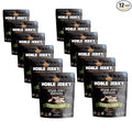 Noble Jerky – Vegan Jerky Plant-Based High Protein Snack Vegetarian Non-GMO BBQ Flavor 12 Pack (70g Bags) 14g Protein Per Bag