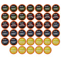 Brooklyn Beans Coffee Pods Breakfast Gourmet Variety Pack - Compatible with Keurig K Cup Brewers Including 2.0 Machines 40 Count Light Roast Selection