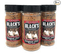Blacks Barbecue BBQ Products Rub BBQ Sauce Hot Sauce Marinade (Original 1932 Dry Rub 3-Pack)