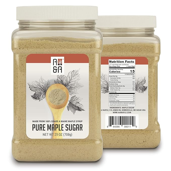 Pure Maple Sugar - 25 Oz - A&ampA Maple
