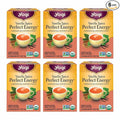 Yogi Tea Vanilla Spice Perfect Energy Tea - 16 Tea Bags per Pack (6 Packs) - Organic Vanilla Energy Tea - Focus Tea - Includes Green Tea Black Tea Ashwagandha L-Theanine &amp More
