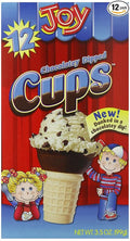 Joy Chocolate Dipped Cup 12 Count (Pack of 12)