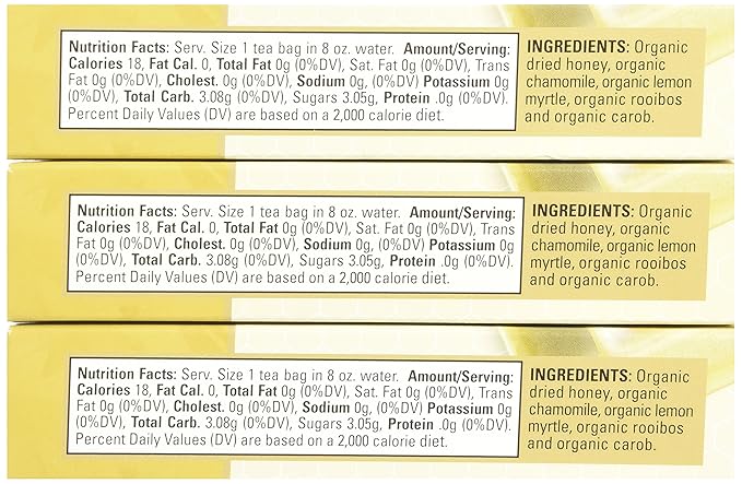 Davidson's Tea Assorted Tea And Honey 8-Count Tea Bags (Pack of 12)