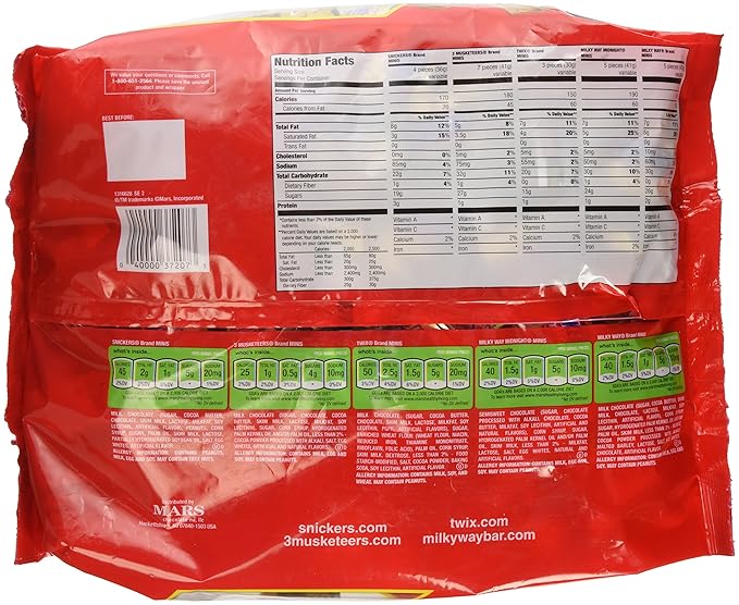 Mars Chocolate Favorites Assorted Bulk Packs Variety 62.6 oz. (220-00016)