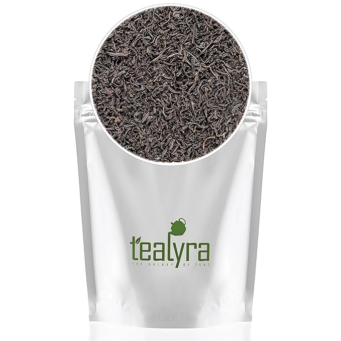 Tealyra - Orange Pekoe Ceylon - Classic English Breakfast Black Loose Leaf Tea - From Sri Lanka - Caffeine Bold - 220g (8-ounce)