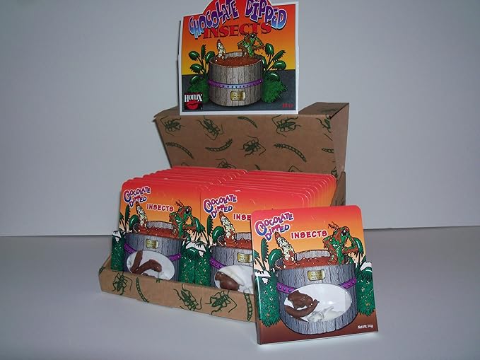 Chocolate Dipped Insects-6 packs