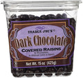 Trader Joes Dark Chocolate Covered Raisins 3 Pack