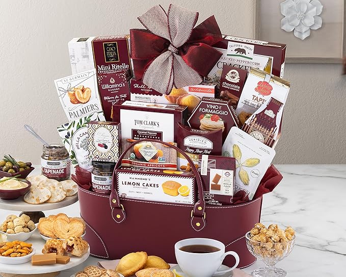 Wine Country Gift Baskets Premier Gift Basket Collection Easter Gift Basket for Women Men Families Chocolate Savory Snacks great gift for Easter Spring Birthdays Co Workers Friends and more