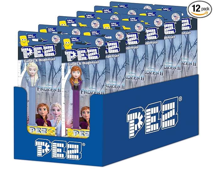 PEZ Frozen Assortment 0.87 Ounce (pack Of 12)