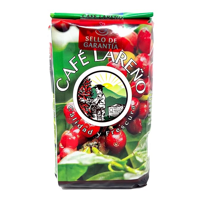 Café Lareño Whole Bean Coffee (Grano) - Lares Puerto Rico - 14 oz (Pack of 3-42 oz Total)