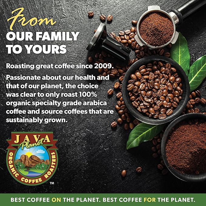 Low Acid Organic Coffee – Whole Bean Mold-Free &amp Stomach Friendly by Java Planet Sumatran Single Origin Coffee Dark Roast Smooth Full Flavored 2x1LB Bag