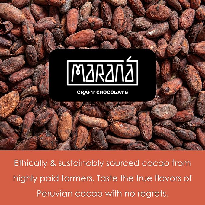 Maraná Chocolate San Martin 80% Dark Chocolate 3 Pack - Peruvian Chocolate - Premium Bean-to-Bar Direct Sourced Made at Origin Single Origin Woman Owned BIPOC Owned Organic Award Winning - Veg
