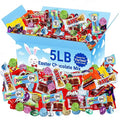 Easter Chocolate Candy Variety Pack Individually Wrapped Chocolate Eggs And Mini Candy Bars 5 Pounds Basket Stuffers and Easter Egg Fillers For Kids And Adults Egg Hunt Treats Classroom And Party