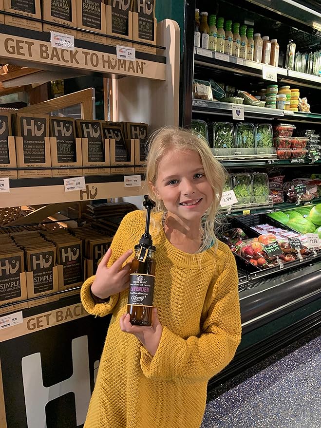 HONEY FEAST Dessert Honey Trio Gift Set – Includes 12oz Lemon Hot and Salted Honey – Perfect for Baking Drizzling Tea and Gourmet Desserts
