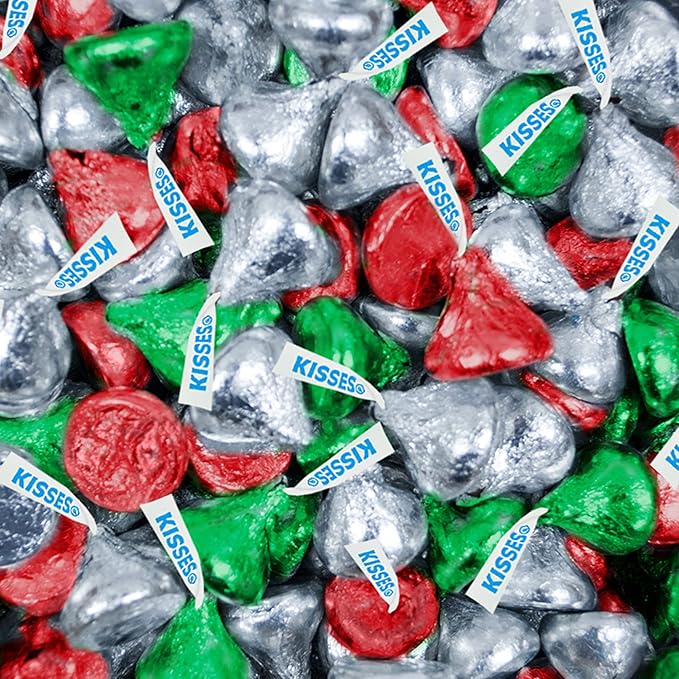 200pcs Personalized Christmas Candy Kit Hershey Chocolate Party Favors - Merry Christmas Mix