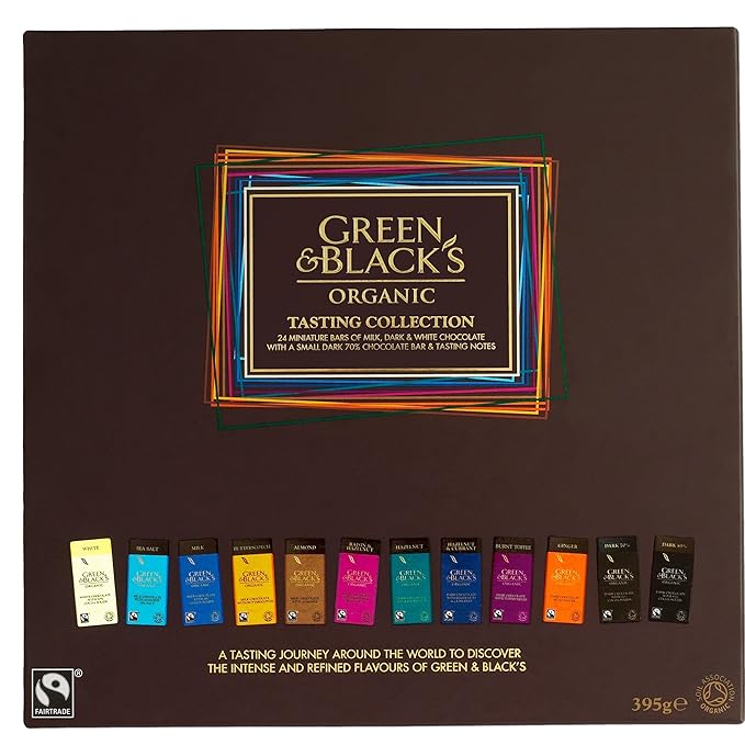 Green &amp Black's Organic Tasting Collection Box 395g