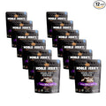Noble Jerky – Vegan Jerky Plant-Based High Protein Snack Vegetarian Non-GMO BBQ Flavor 12 Pack (70g Bags) 14g Protein Per Bag