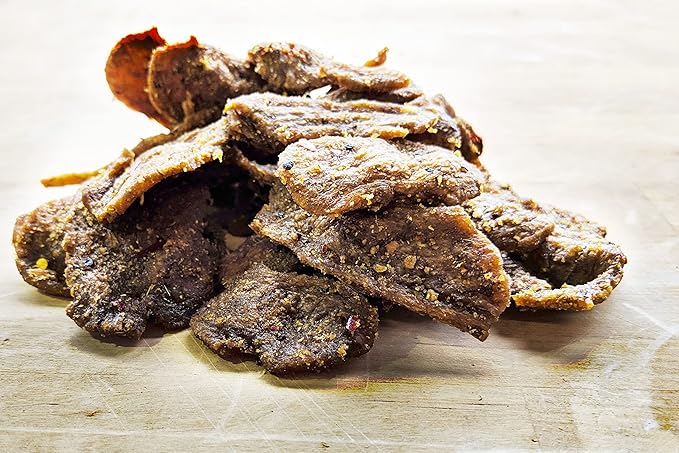 Noble Jerky – Vegan Jerky Plant-Based High Protein Snack Vegetarian Non-GMO Original Flavor 12 Pack (70g Bags) 14g Protein Per Bag