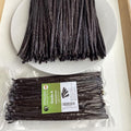 8oz Vanilla Beans Grade A Tahitian 6-7 Bulk (1/2Lb) for Extract Cooking and Baking by FITNCLEAN VANILLA| 0.5 Pound Fresh Gourment Natural Raw NON-GMO Whole Pods.