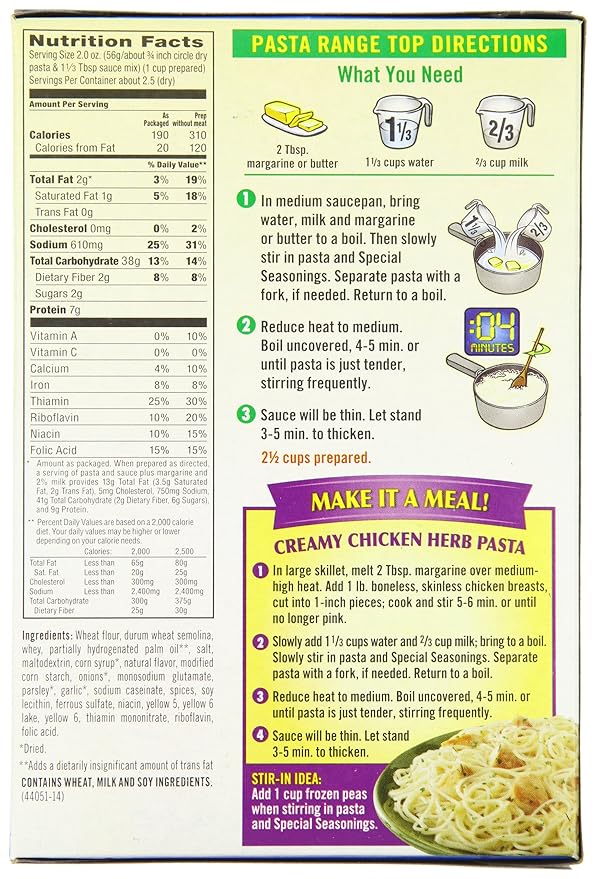 Pasta Roni Angel Hair Pasta with Herbs 4.8-Ounce (Pack of 12)