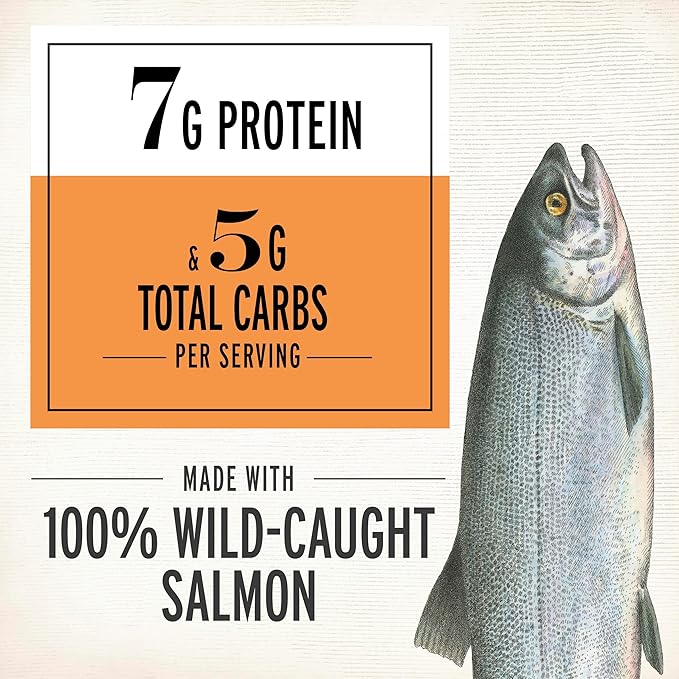 EPIC Salmon Smoked Maple Strips Wild Caught Paleo Friendly Protein Snacks 20 Ct 16 oz