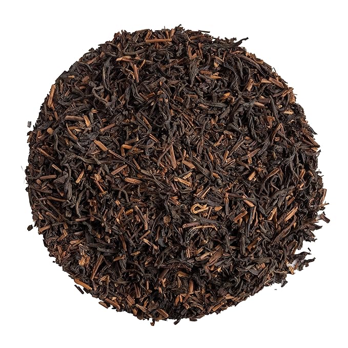 Organic Positively Tea Company Assam TGFOP Black Tea Loose Leaf 16 Ounce