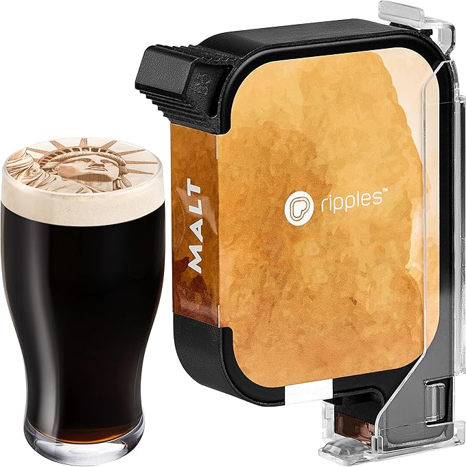 Ripples Pods - Natural Extracts for Ripple Maker Machine| Plant-Based No Artificial Colors No Preservatives (Beer Pod)