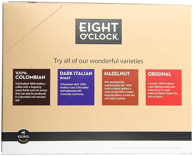 Eight O'Clock Coffee Dark Italian Roast K-Cups 24-Count (Pack of 2)