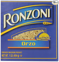 Ronzoni Orzo 16-Ounce (Pack of 15)