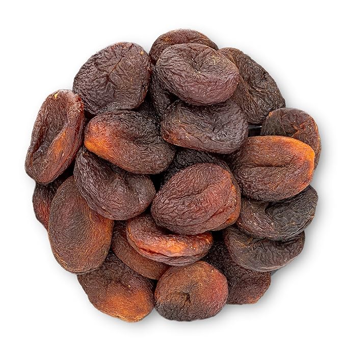 Food to Live Organic Dried Apricots 1 Pound — Non-GMO Kosher Unsulfured Raw Vegan Bulk