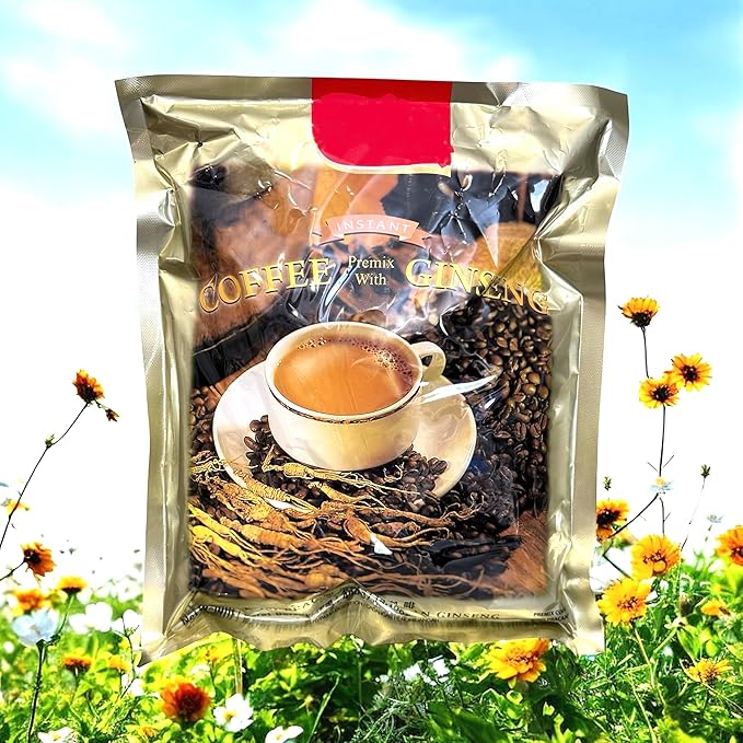 Instant Coffee Powder Quick Dissolving (2 PACKS GINSENG COFFEE)