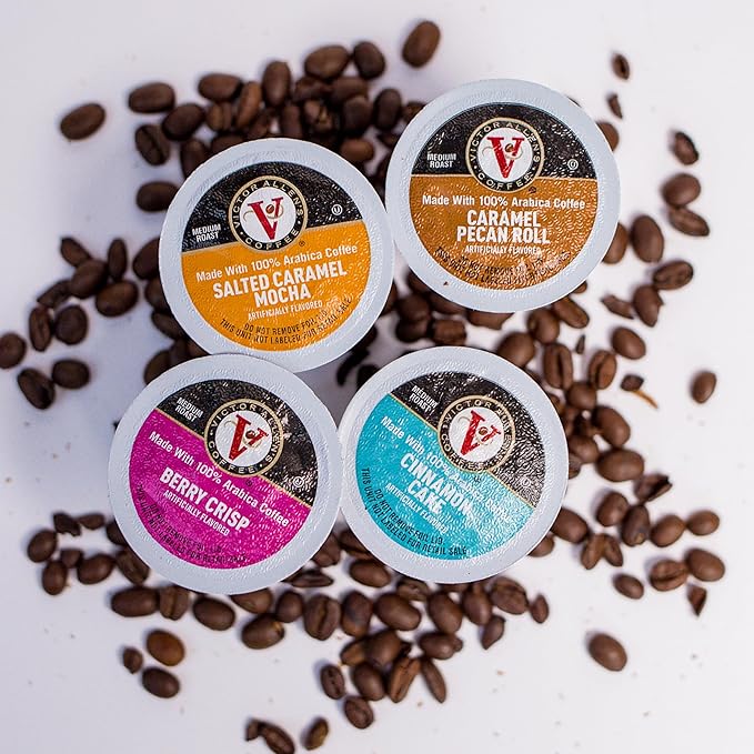 Victor Allen's Coffee Summertime Coffee Variety Pack Medium Roast 36 Count Single Serve Coffee Pods for Keurig K-Cup Brewers